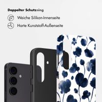 Selencia Vivid Back Cover Samsung Galaxy S24 - Midnight Blossom