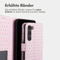 imoshion Design Klapphülle Samsung Galaxy S23 - Happy Dots