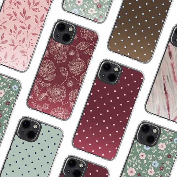 imoshion Design Hülle Apple iPhone 13 - Deep Rose