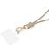 iDeal of Sweden Vegan Leather Phone Strap - Verstellbare Universal-Telefonkordel - Beige