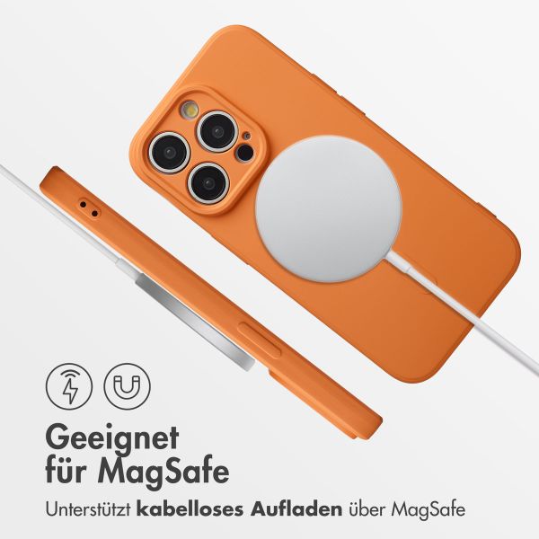 imoshion Color Back Cover mit MagSafe Apple iPhone 15 Pro Max - Neon Orange