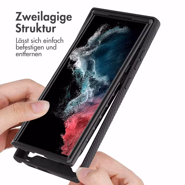 imoshion 360° Full Protective Case Samsung Galaxy S23 Ultra - Schwarz