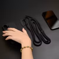 imoshion Color Backcover mit abtrennbarem Band Samsung Galaxy S23 - Schwarz