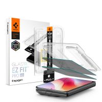 Spigen GLAStR Privacy EZ Fit Displayschutzfolie + Applicator - 2er-Pack Apple iPhone Duo