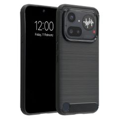 imoshion Brushed Back Cover Nothing Phone (4a) Pro - Schwarz