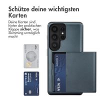 imoshion Backcover mit Kartenfach Samsung Galaxy S26 Ultra - Dunkelblau
