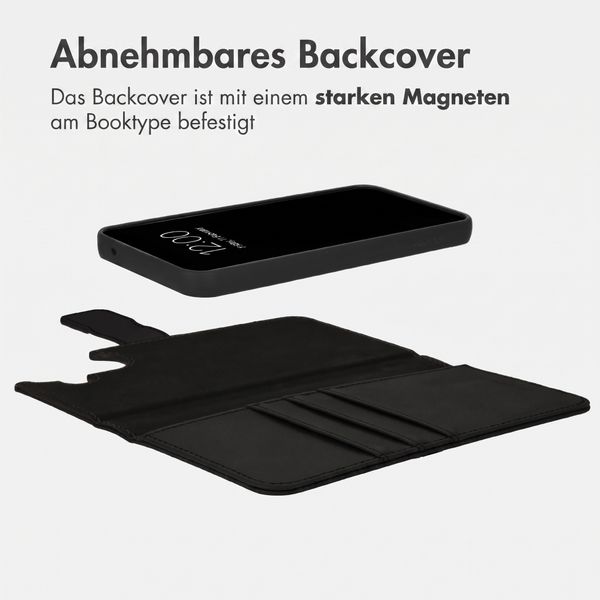 imoshion Herausnehmbare 2-in-1 Luxus-Bookcase Samsung Galaxy A26 - Schwarz
