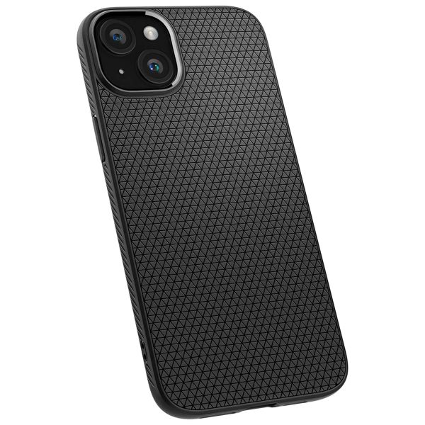 Spigen Liquid Air™ Backcover Apple iPhone 15 - Matte Black