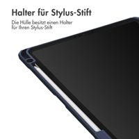 imoshion Trifold Hardcase Klapphülle Apple iPad Mini 7 (2024) / iPad Mini 6 (2021) - Dunkelblau