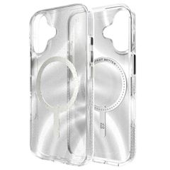 ZAGG Milan Snap Case mit MagSafe für das iPhone 16 - Swirl Glitter