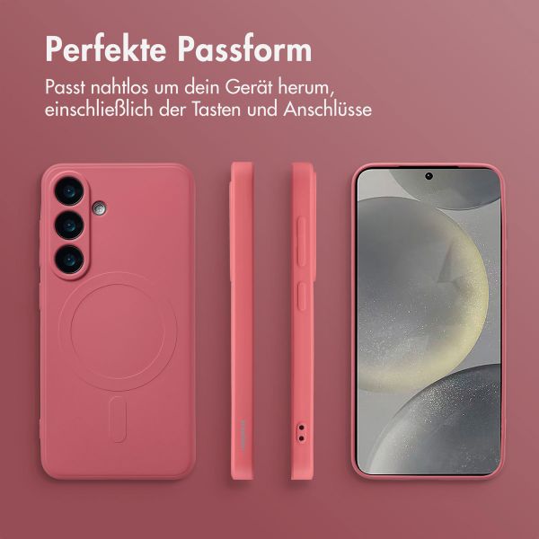 imoshion Color Back Cover mit MagSafe für das Samsung Galaxy S25 - Dusty Rose