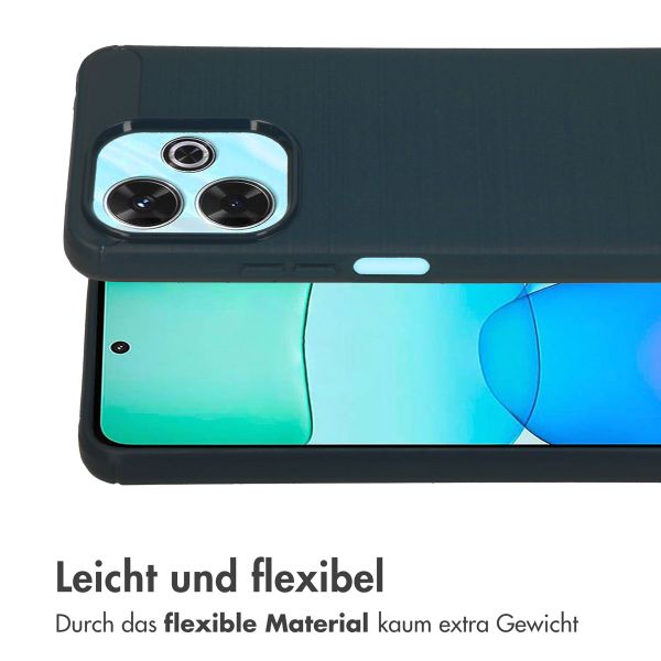 imoshion Brushed Back Cover für das Xiaomi Redmi 13 - Dunkelblau