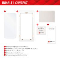 Displex Bildschirmschutzfolie Real Glass Full Cover für das Samsung Galaxy S23 FE - Transparent