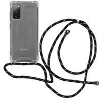 imoshion Transparentes Backcover mit Band Samsung Galaxy S20 FE - Schwarz & Gold