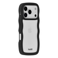 Holdit Wavy Case Apple iPhone 17 Pro Max - Black / Transparent