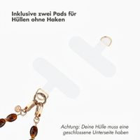 Selencia Tortoise Shell-Handykette - Brown