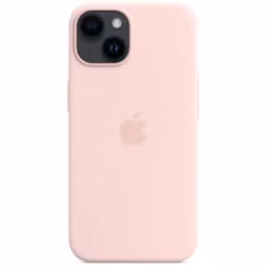Apple Silikon-Case MagSafe für das Apple iPhone 14 - Chalk Pink