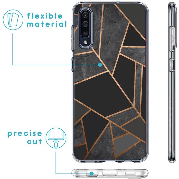 imoshion Design Hülle Samsung Galaxy A50 / A30s - Black Graphic