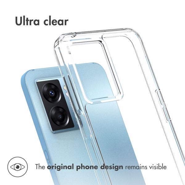 Accezz Xtreme Impact Backcover für das Oppo A77 - Transparent