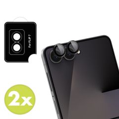 imoshion Kameraprotektor aus Glas 2er-Pack für das Samsung Galaxy Z Flip 7 - Schwarz