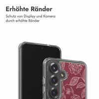 imoshion Design Hülle Samsung Galaxy S25 - Deep Rose