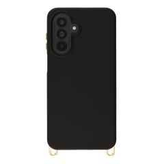 Selencia Rivièra Backcover mit MagSafe mit abnehmbaren Haken Samsung Galaxy A17 (5G) / (4G) - Velvet Black