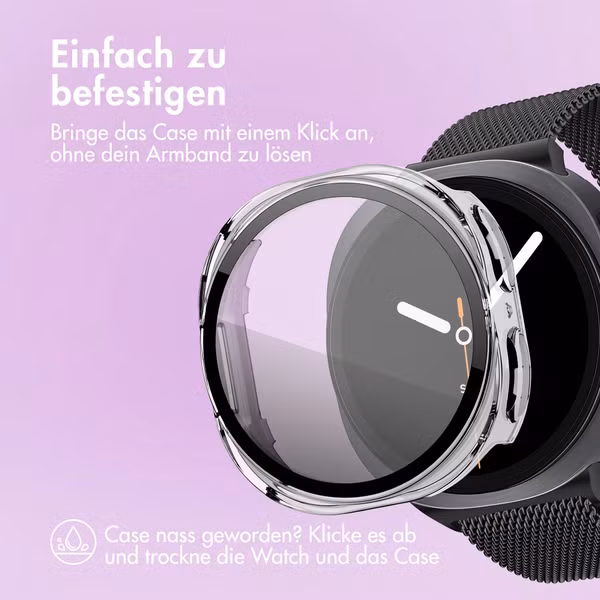 imoshion Full Cover Hard Case Samsung Galaxy Watch 8 (40 mm) - Transparent