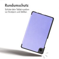 imoshion Trifold Klapphülle Samsung Galaxy Tab A11 / A9 8.7 Zoll - Lila