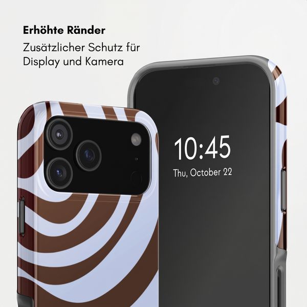 Selencia Vivid Rückabdeckung mit MagSafe Apple iPhone 17 Pro - Dream Swirl Chocolate