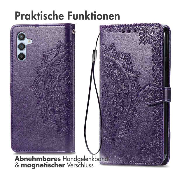 imoshion Mandala Klapphülle Samsung Galaxy A26 - Violett