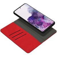 imoshion Entfernbare 2-1 Luxus Klapphülle Rot Klapphülle Galaxy S20 Plus