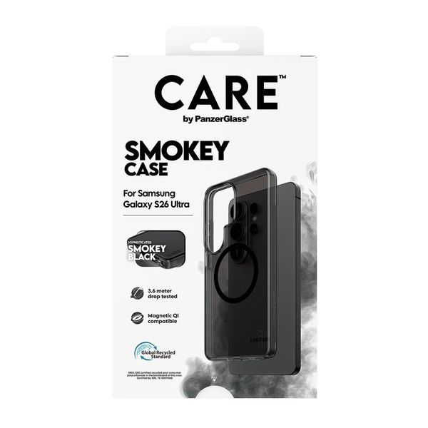 CARE by PanzerGlass Urban Combat Case Samsung Galaxy S26 Ultra - Smokey Black