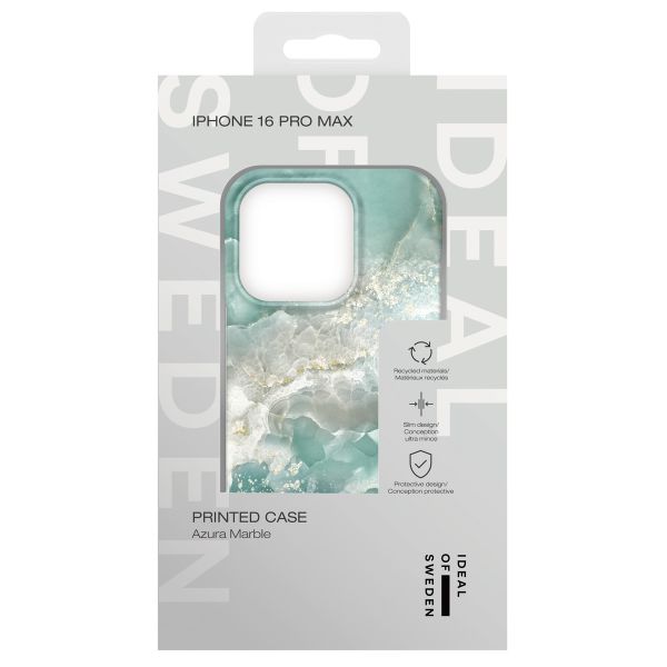iDeal of Sweden Fashion Back Case Apple iPhone 16 Pro Max - Azura Marble