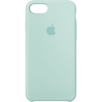 Apple Silikon-Case für das iPhone SE (2022 / 2020) / 8 / 7 - Marine Green