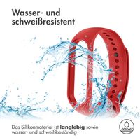 imoshion Silikonarmband für das Xiaomi Mi Band 7 - Rot