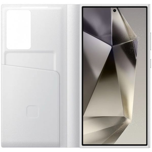 Samsung Original S View Klapphülle für das Galaxy S24 Ultra - White