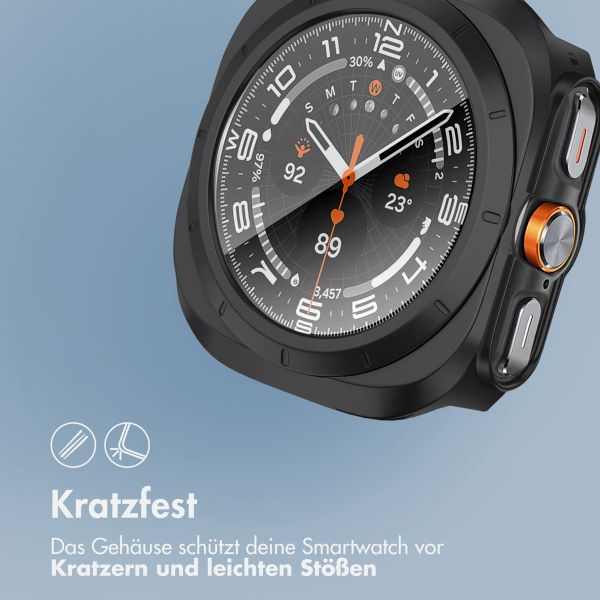 imoshion Full Cover Hard Case Samsung Galaxy Watch Ultra (2024/2025) - Schwarz