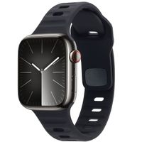 imoshion Active Sport Silikonarmband für die Apple Watch Series 1-10 / SE / Ultra (2) (44/45/46/49 mm) - Schwarz