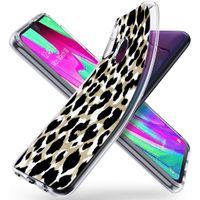 imoshion Design Hülle für das Samsung Galaxy A40 - Leopard / Schwarz