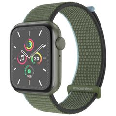 imoshion Nylonarmband für das  Apple Watch Series 1 t/m 11 / SE / Ultra (44/45/46/49 mm) - Dark Olive