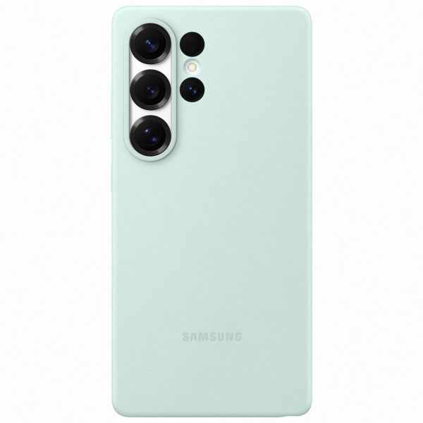 Samsung Original Silikon Cover für das Samsung Galaxy S25 Ultra - Mint