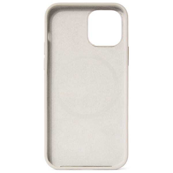 Decoded Silikon-Case MagSafe iPhone 12 (Pro) - Clay