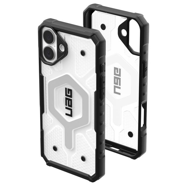 UAG Pathfinder Case MagSafe für das iPhone 16 Plus - Ice