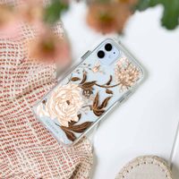 Selencia Zarya Fashion-Backcover mit zuverlässigem Schutz für das Samsung Galaxy A13 (4G) - Golden Flowers