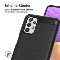 imoshion Brushed Back Cover für das Samsung Galaxy A32 (5G) - Schwarz