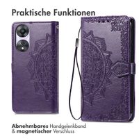 imoshion Mandala Klapphülle Oppo A58 - Violett