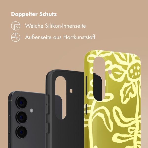 Selencia Vivid Back Cover Samsung Galaxy S24 - Chalky Bloom