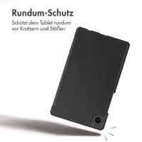 imoshion Trifold Klapphülle Samsung Galaxy Tab A11 / A9 8.7 Zoll - Schwarz