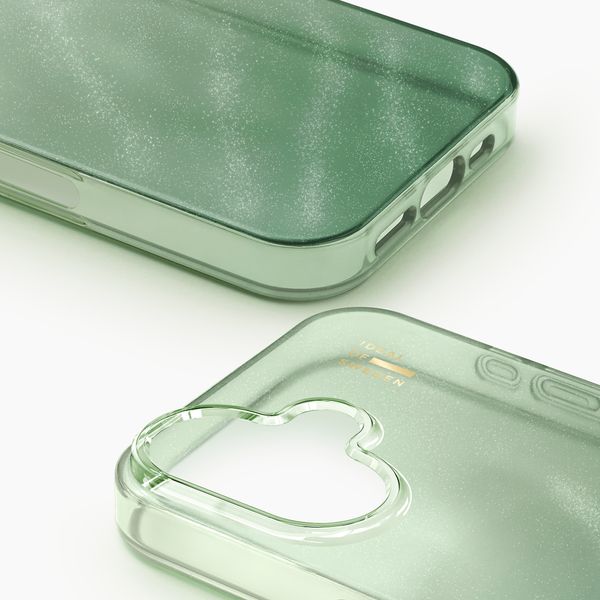 iDeal of Sweden Clear Case MagSafe Apple iPhone 16 - Sage Green