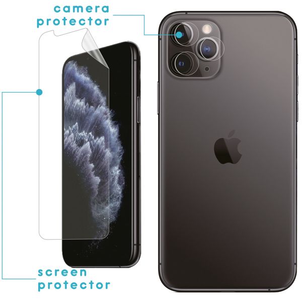 imoshion Displayschutzfolie 3er-Pack + Kameraschutz aus Glas Apple iPhone 11 Pro